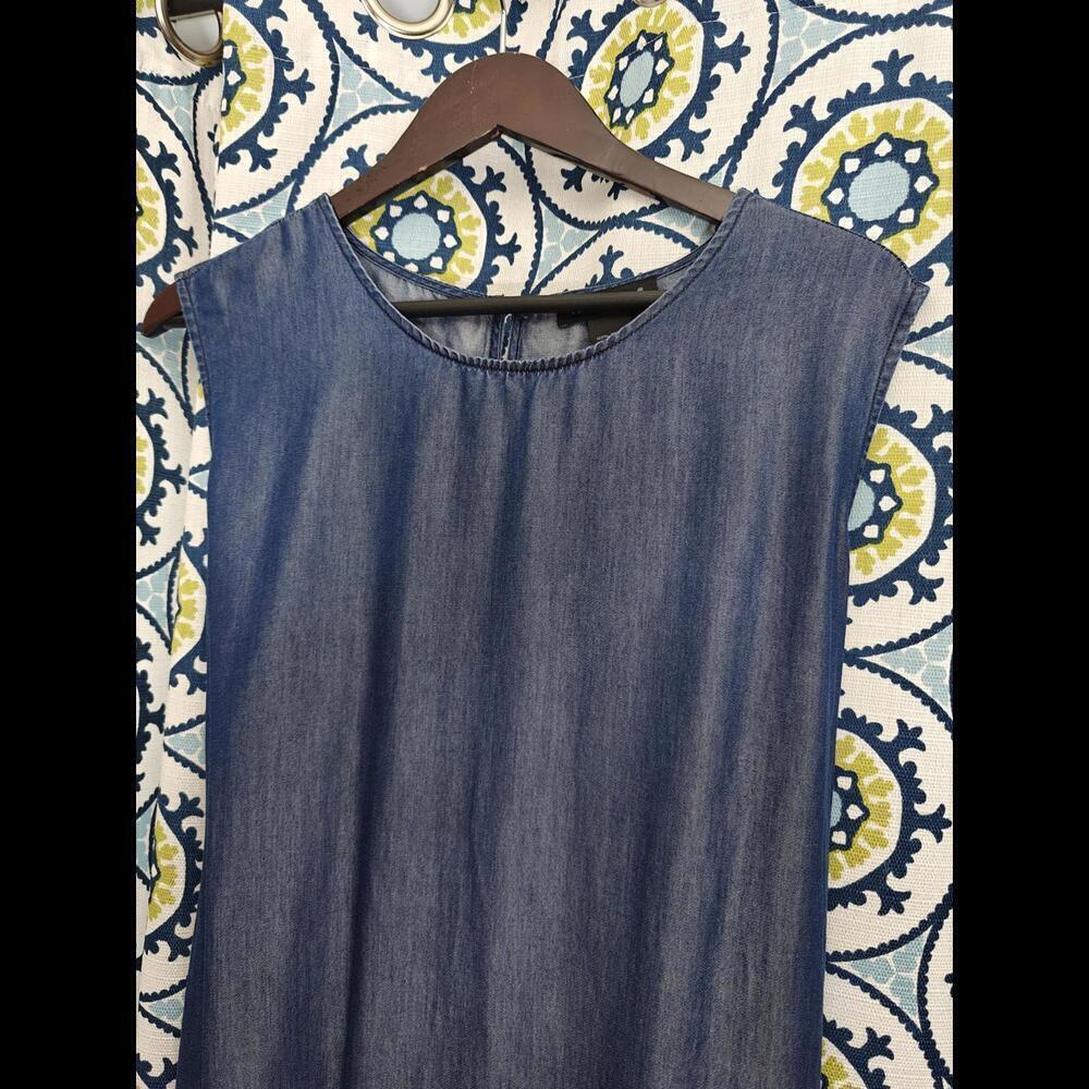 NWT Plus Size Ashley Stewart 100% Tencel Dress - Picture 3 of 8